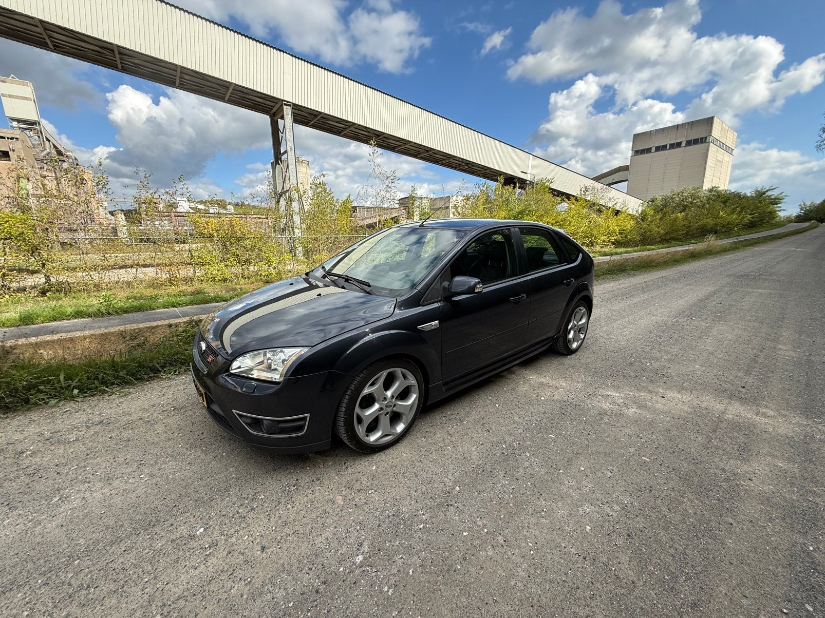 Unieke originele Ford Focus 2.5 20V Turbo 166KW 5D 2007 45dk, Zwart, 4 stoelen, 1337 kg, 2521 cc