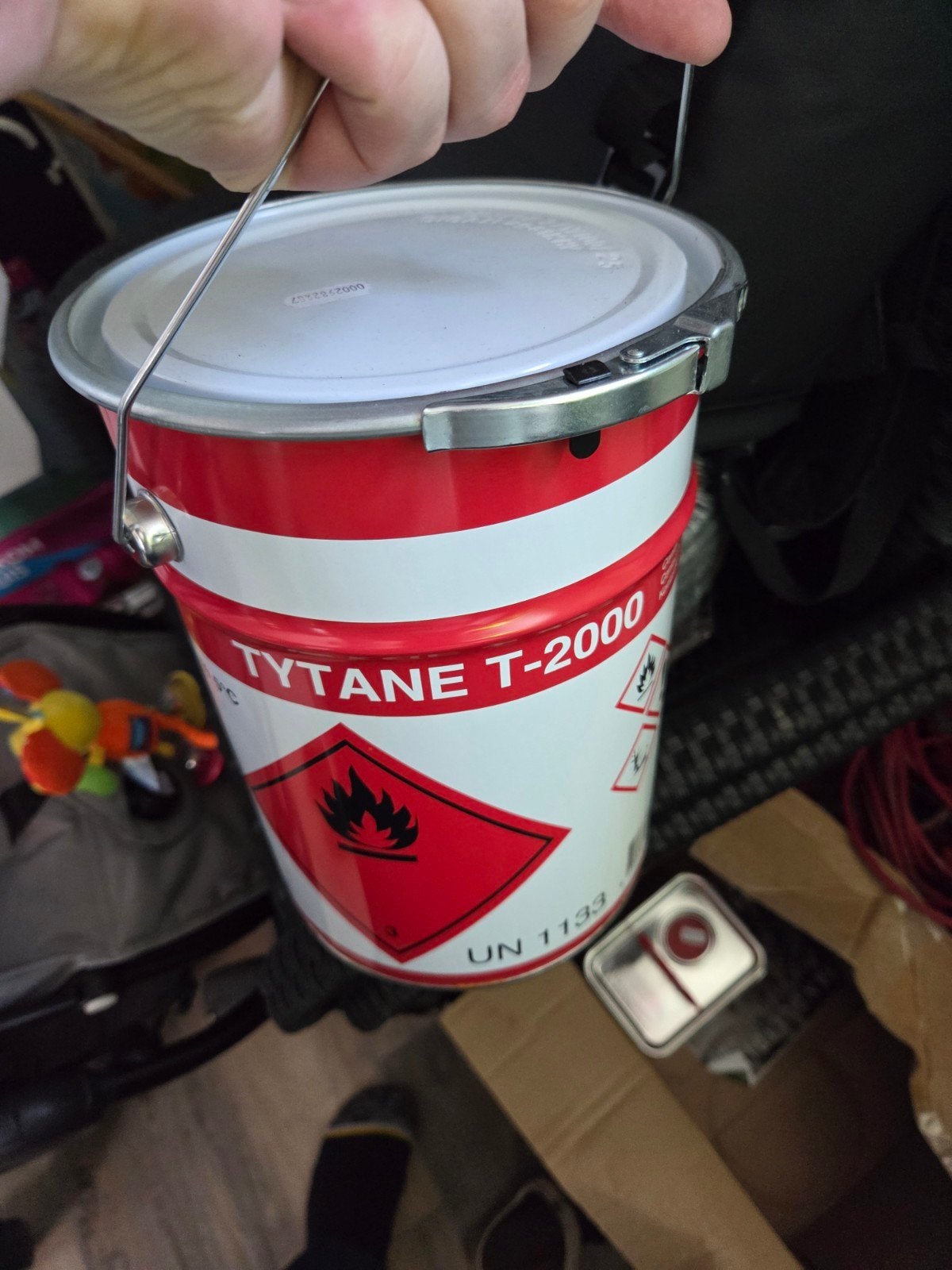 Tytane T-2000 Contactlijm 5L en T-3700 Oppervlaktelijm 3kg, Ophalen, Overige materialen, Overige kleuren, Overige typen