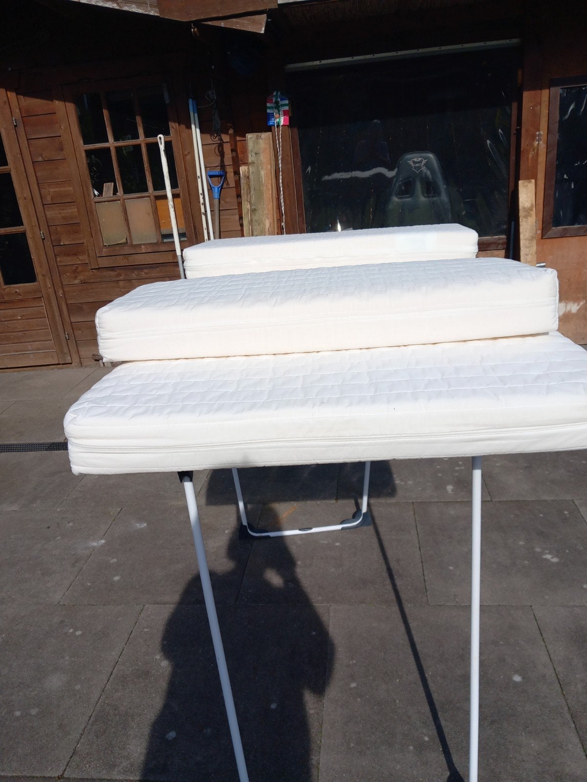 Ikea Vyssa matras voor mee groei babybedje, Ophalen of Verzenden, Zo goed als nieuw, Matras
