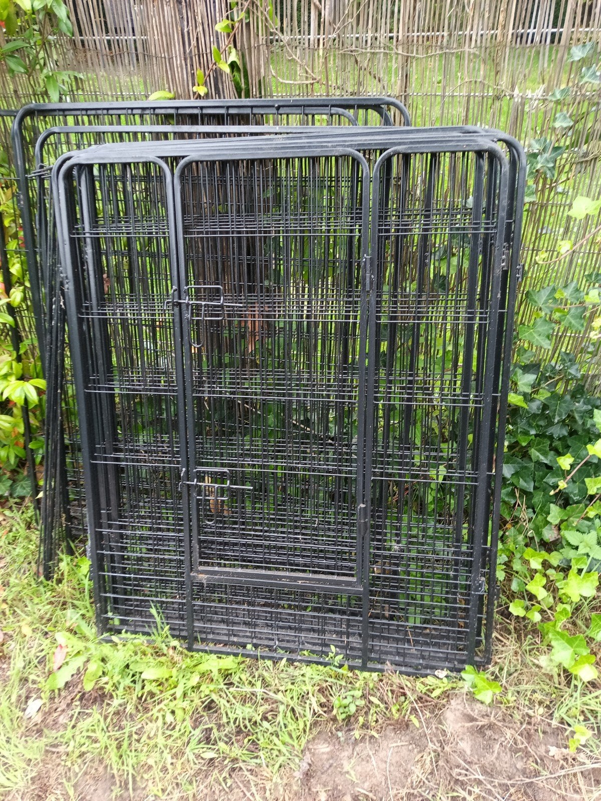 hondenkennel verplaatsbaar, voor buiten of binnen, Dieren en Toebehoren, Ophalen of Verzenden, Zo goed als nieuw, 110 cm of meer