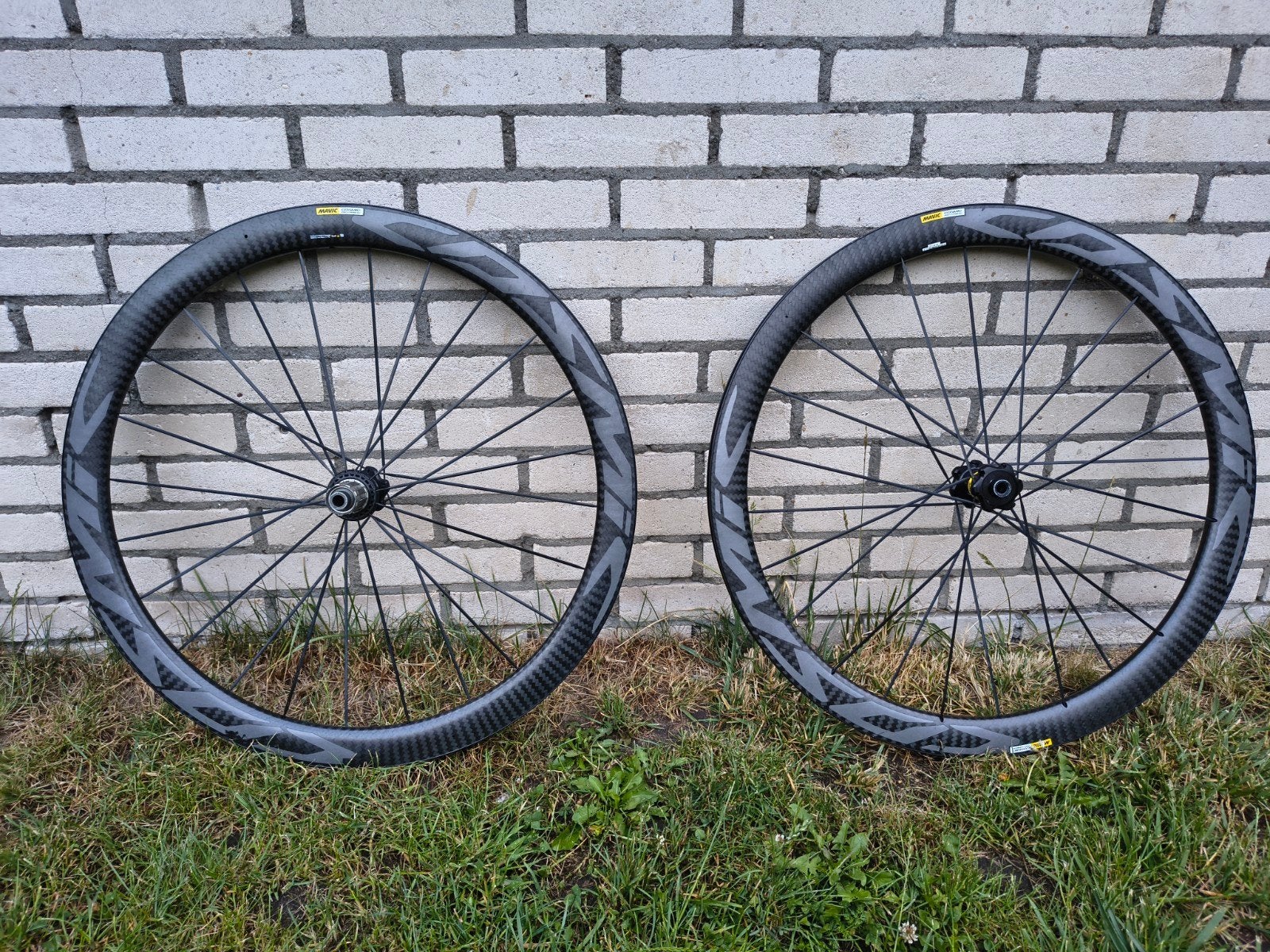 Mavic cosmic pro carbon wielset schijfremmen, Gebruikt, Racefiets, Aluminium, Mavic