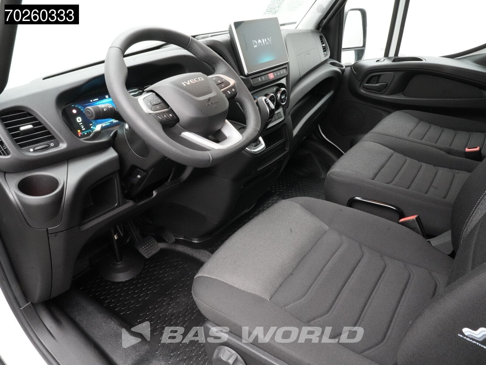 Iveco Daily 35C21 3-Zijdige Kipper Dubbel Cabine 210PK 3.0L, Auto's, Automaat, Stof, Euro 6, 4 cilinders