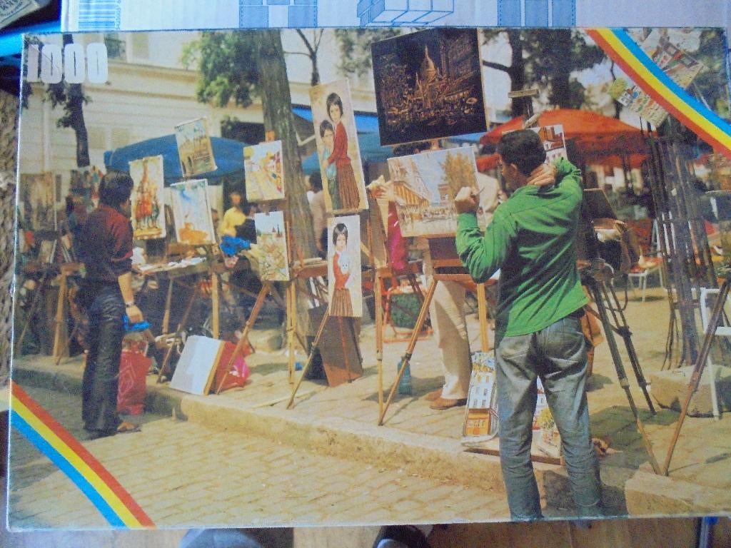 Schilderachtig Montmartre, Ophalen of Verzenden, 500 t/m 1500 stukjes, Gebruikt, Legpuzzel