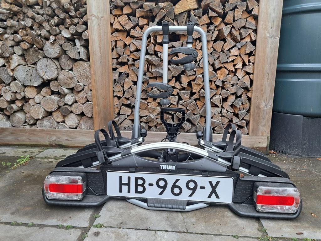 Fietsendrager Thule EuroWay G2 921, Auto diversen, Fietsendragers, Ophalen of Verzenden, Trekhaakdrager