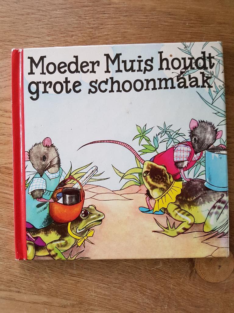 MOEDER MUIS HOUDT GROTE SCHOONMAAK. NANS VAN LEEUWEN., Boeken, Kinderboeken | Kleuters, Gelezen, Fictie algemeen, Jongen of Meisje