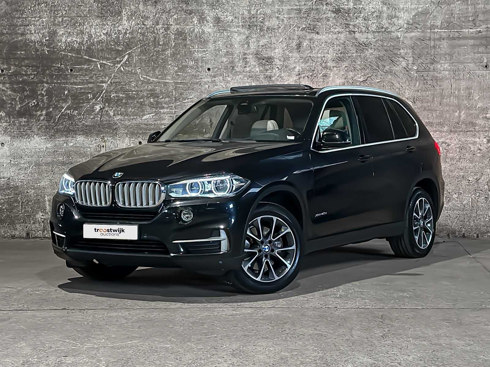 BMW X5 xDrive40e iPerformance High Executive 313pk 2015 F15, Auto's, Gebruikt, 4 cilinders, Overige brandstoffen, Zwart