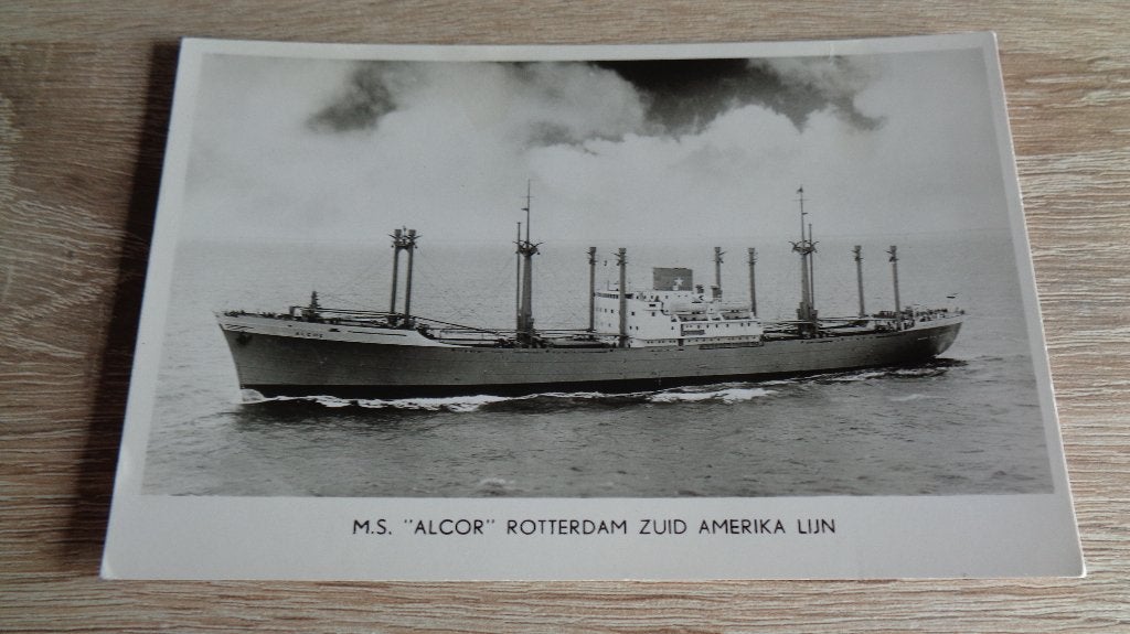 m.s. Alcor, Verzenden, Zo goed als nieuw, Kaart, Foto of Prent