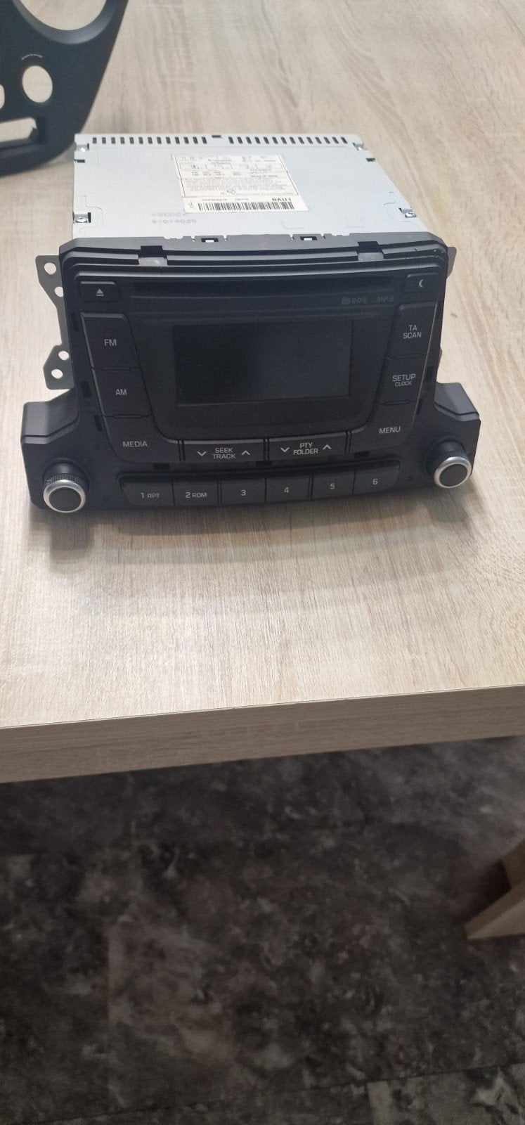 Radio cd speler voor hyundai, Auto diversen, Ophalen