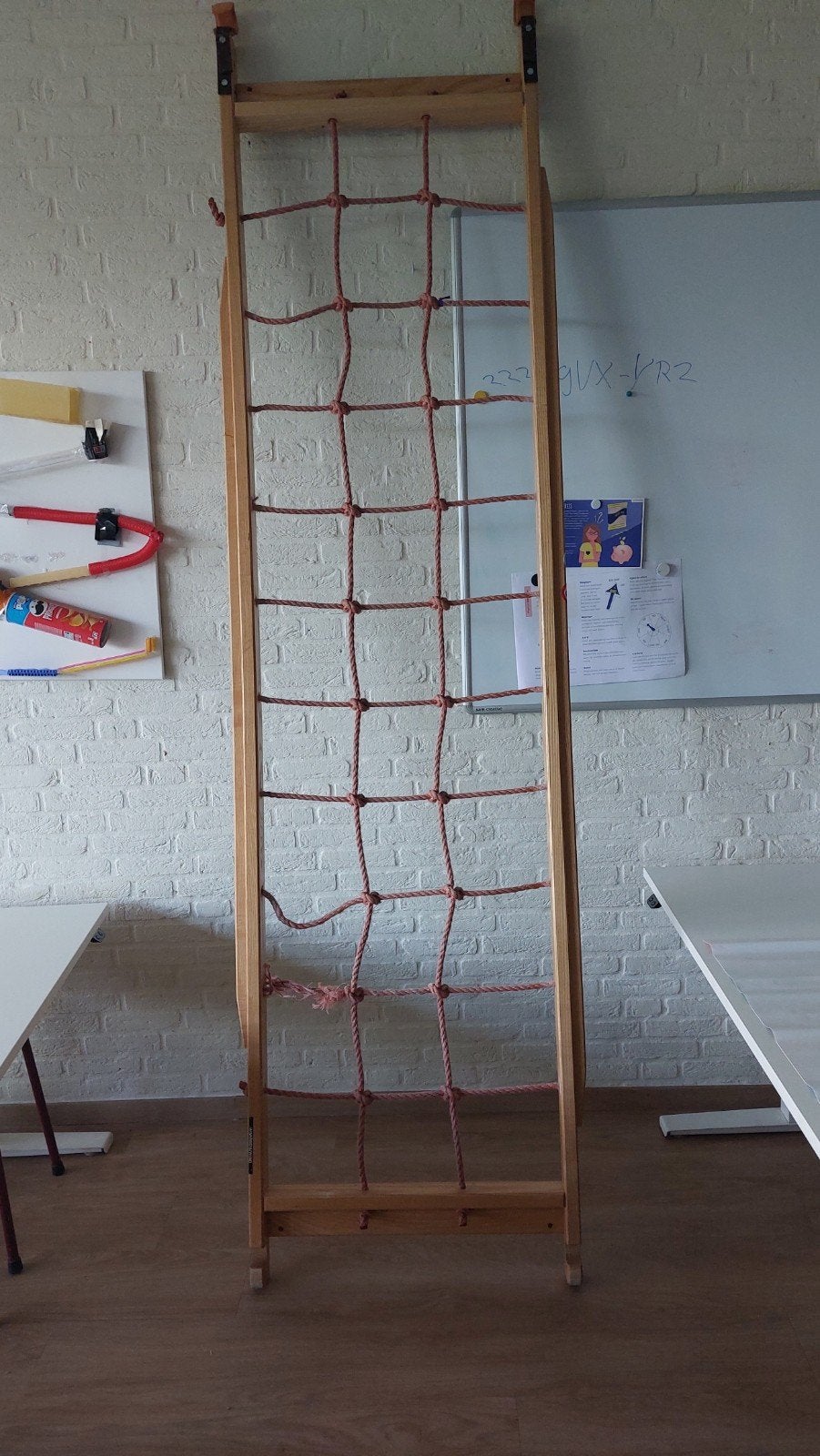 Touwladder uit gymzaal, Ophalen, Gebruikt, Overige typen