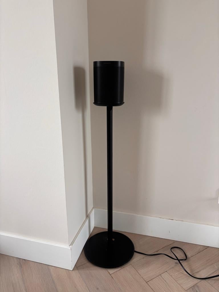 Speakerstandaard voor Sonos One en PLAY 1 Zwart