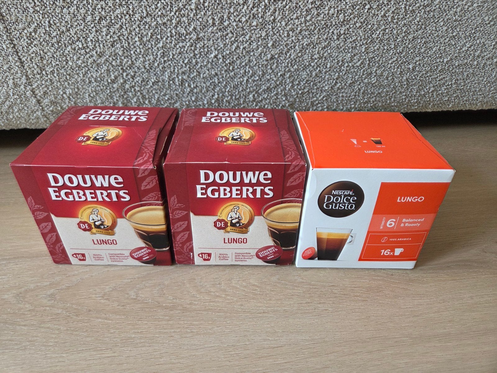 Dolce Gusto en D.E  Lungo koffiecapsules, Ophalen of Verzenden
