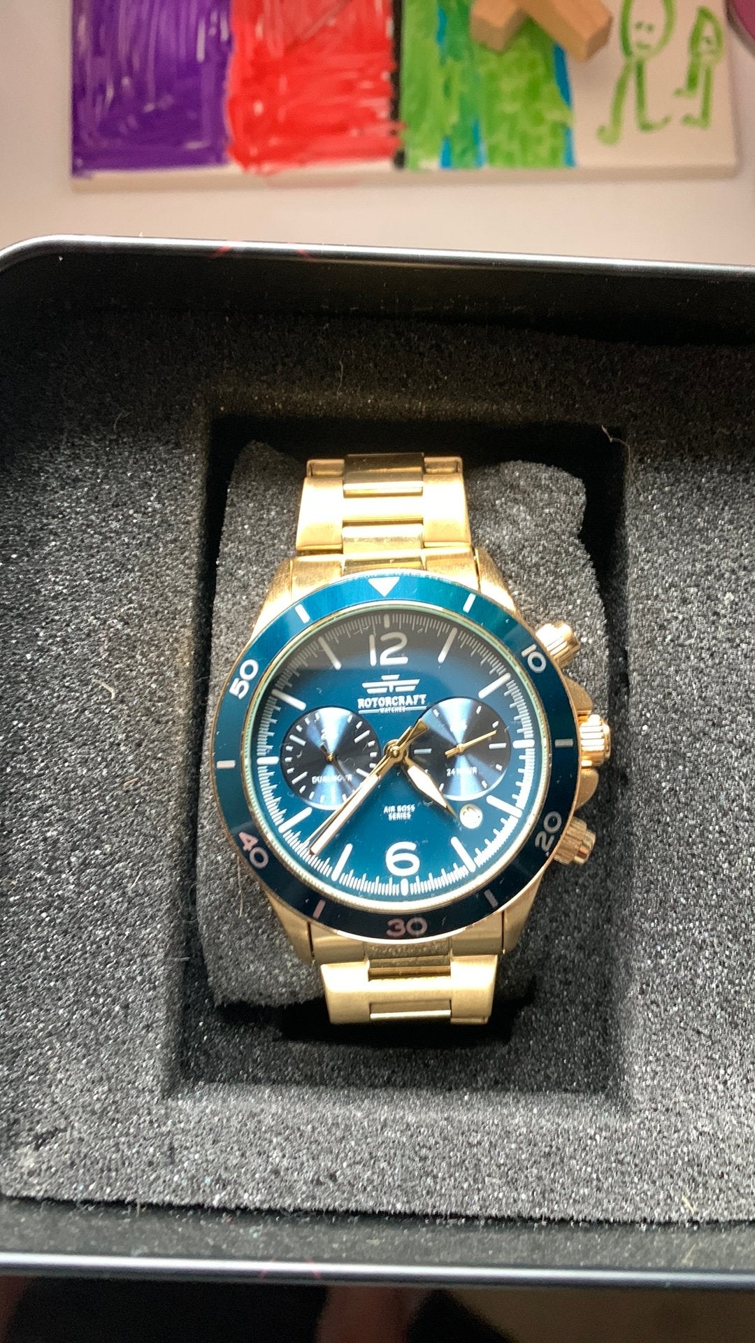 Nieuw heren horloge, Sieraden, Tassen en Uiterlijk, Horloges | Heren, Staal, Staal, Polshorloge, Nieuw