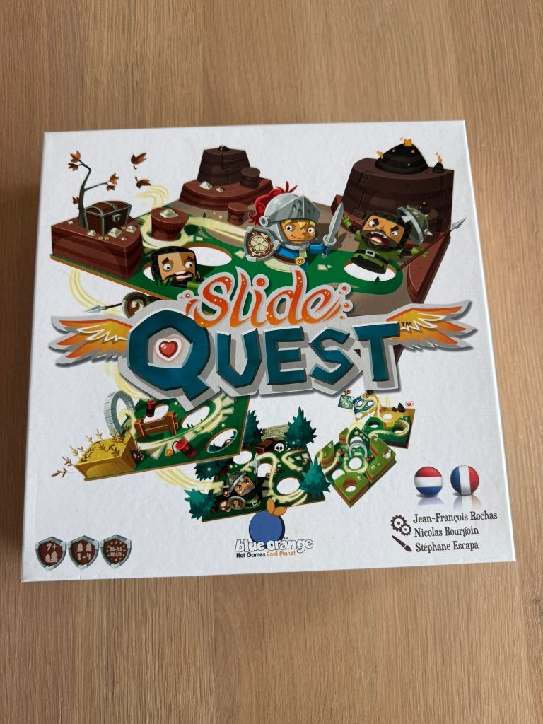 Slide Quest Slidequest Bordspel - Zeer nette staat - Spel, Ophalen of Verzenden, Zo goed als nieuw