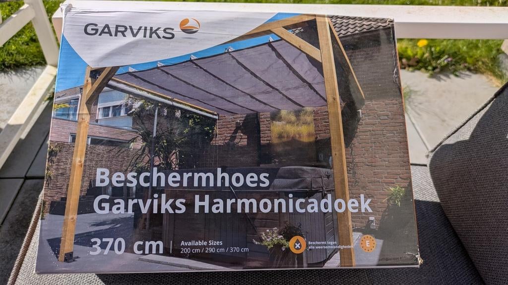 Garviks Beschermhoes Harmonicadoek 370 cm, Ophalen of Verzenden