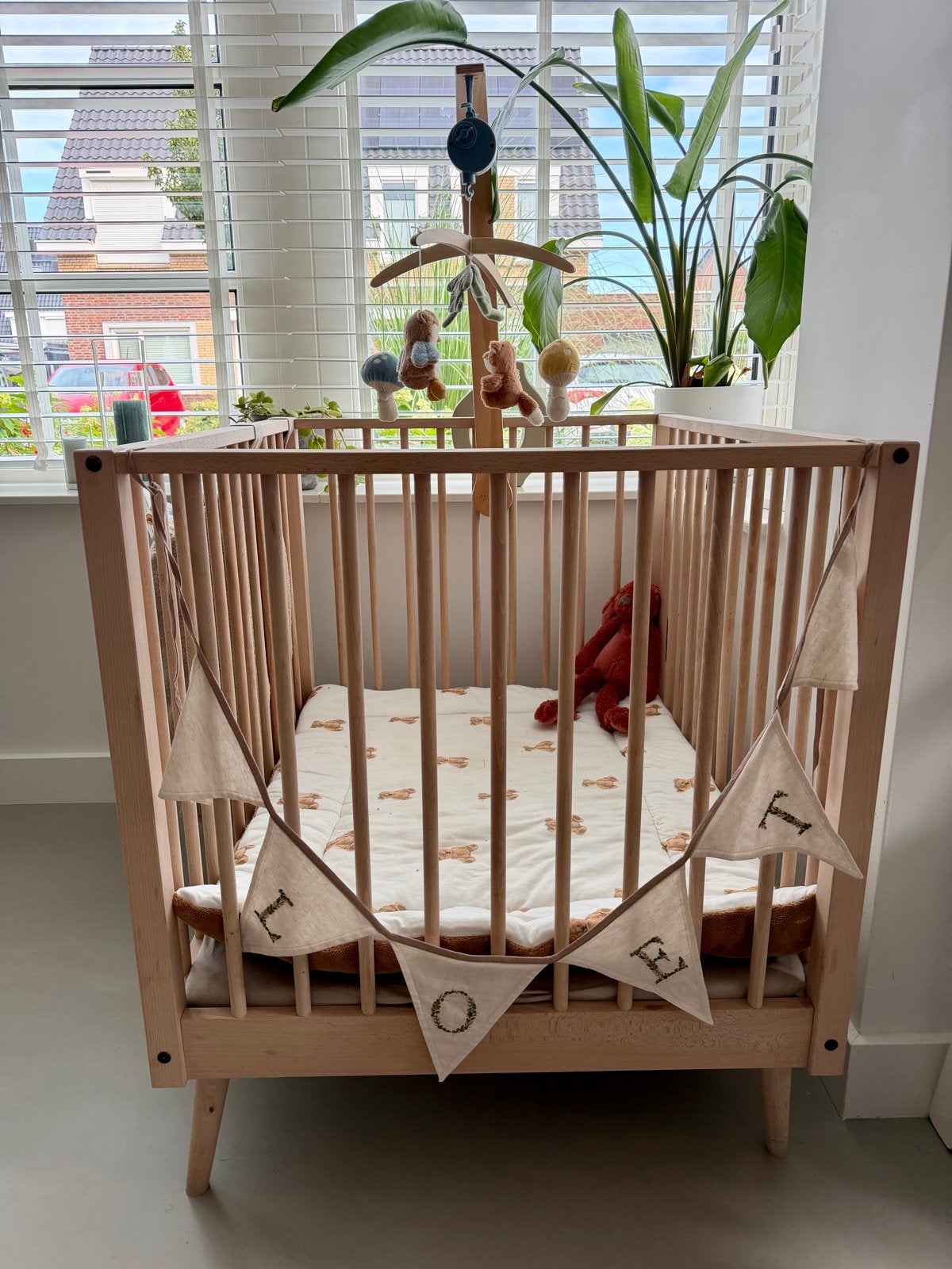 Houten Box Baby Dreumus van de kindercompagnie - A kwaliteit, Ophalen of Verzenden, Zo goed als nieuw, Vierkant