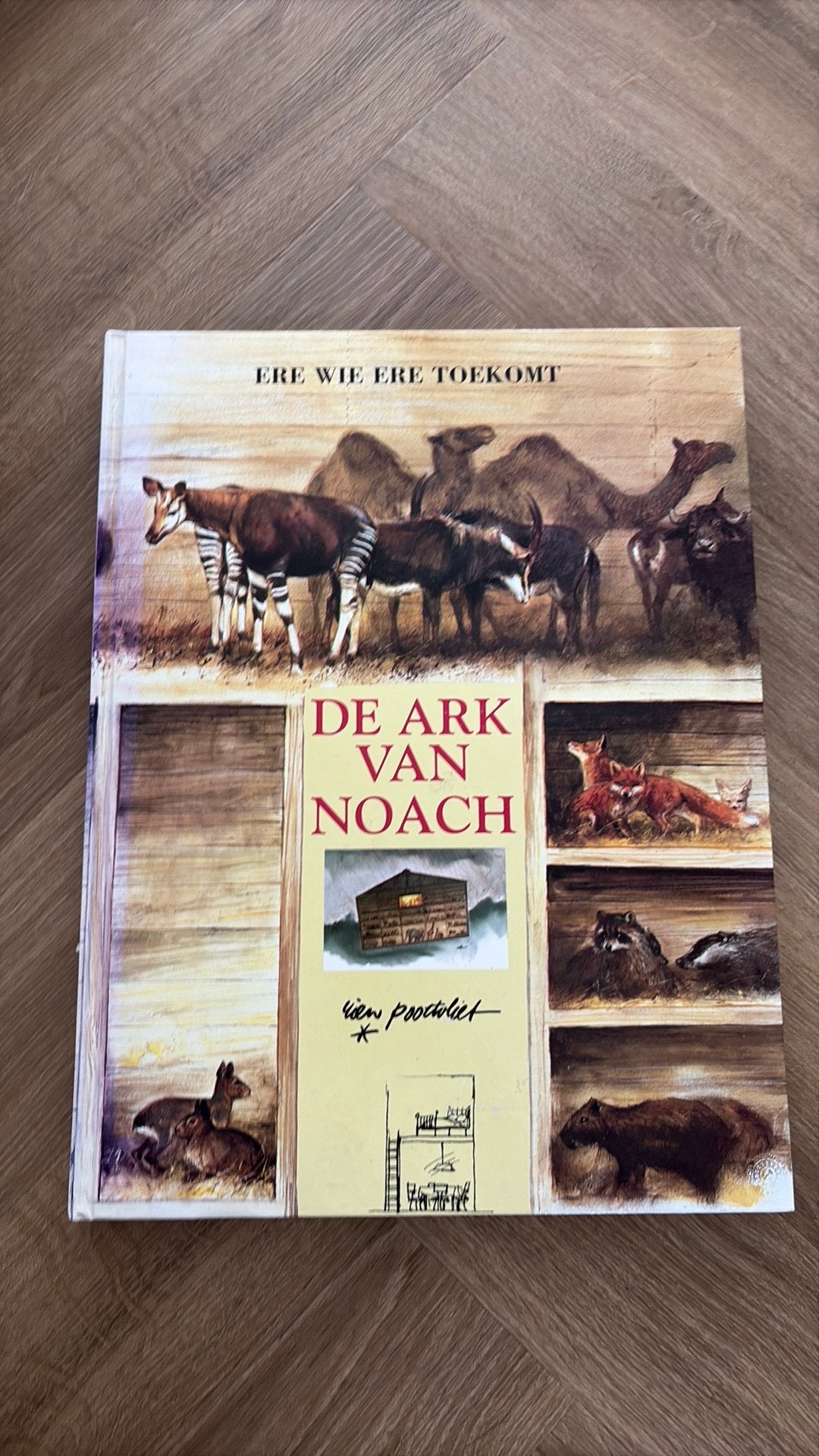 De ark van Noach, Rien Poortvliet, Boeken, Ophalen of Verzenden, Zo goed als nieuw
