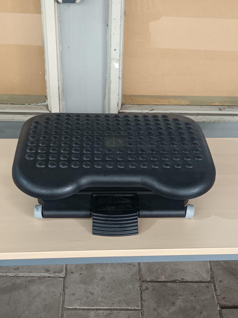 Ergonomische Voetensteun - Zwart, Verstelbaar, Diversen, Bureau-accessoires, Ophalen, Gebruikt