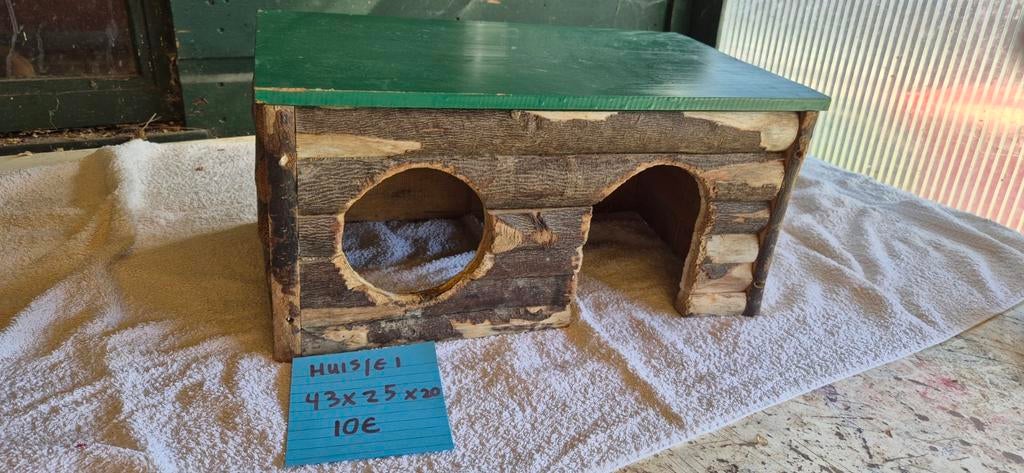 Huisjes voor konijn of cavia van opvang Animalhome, Ophalen of Verzenden, Konijn, Minder dan 60 cm