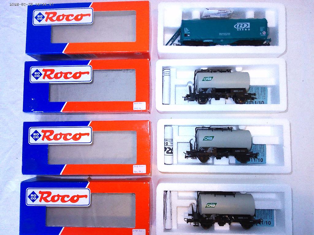 Roco wagens  AC of DC .  (nu) voor  marklin, Hobby en Vrije tijd, Modeltreinen | H0, Gelijkstroom of Wisselstroom, Wagon, Ophalen of Verzenden