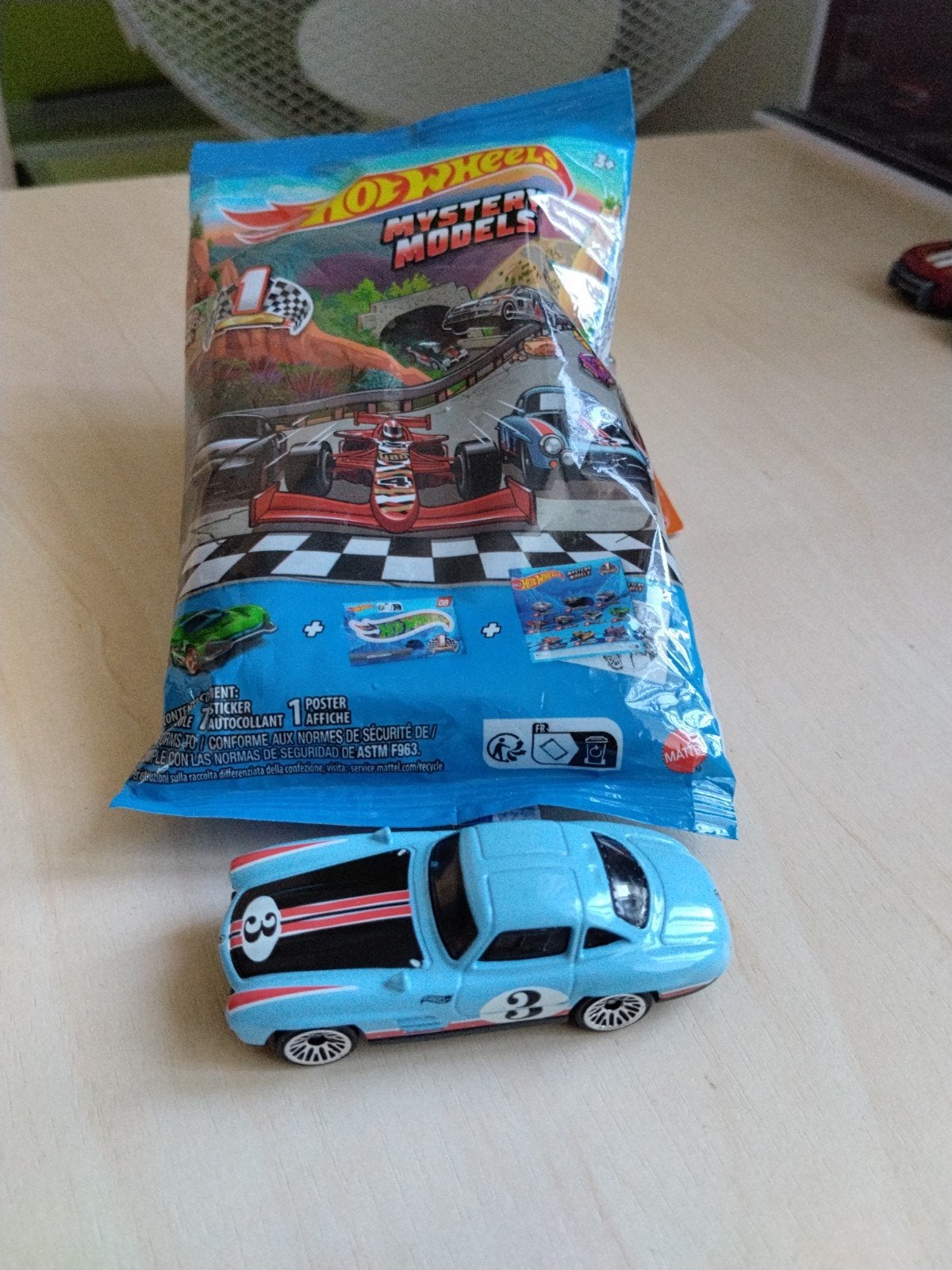 Hotwheels Mercedes Benz 300SL hot wheels, Ophalen of Verzenden, Nieuw, Auto