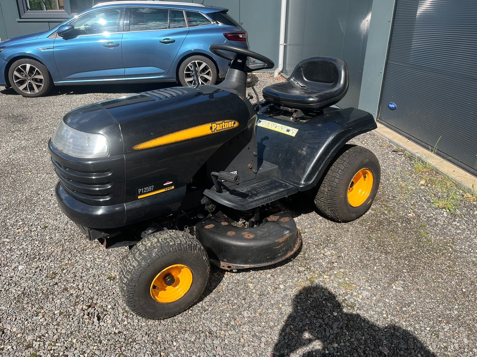 Partner zitmaaier met 13,5 PK B&S motor, Tuin en Terras, Zitmaaiers, Ophalen, Gebruikt, -, -