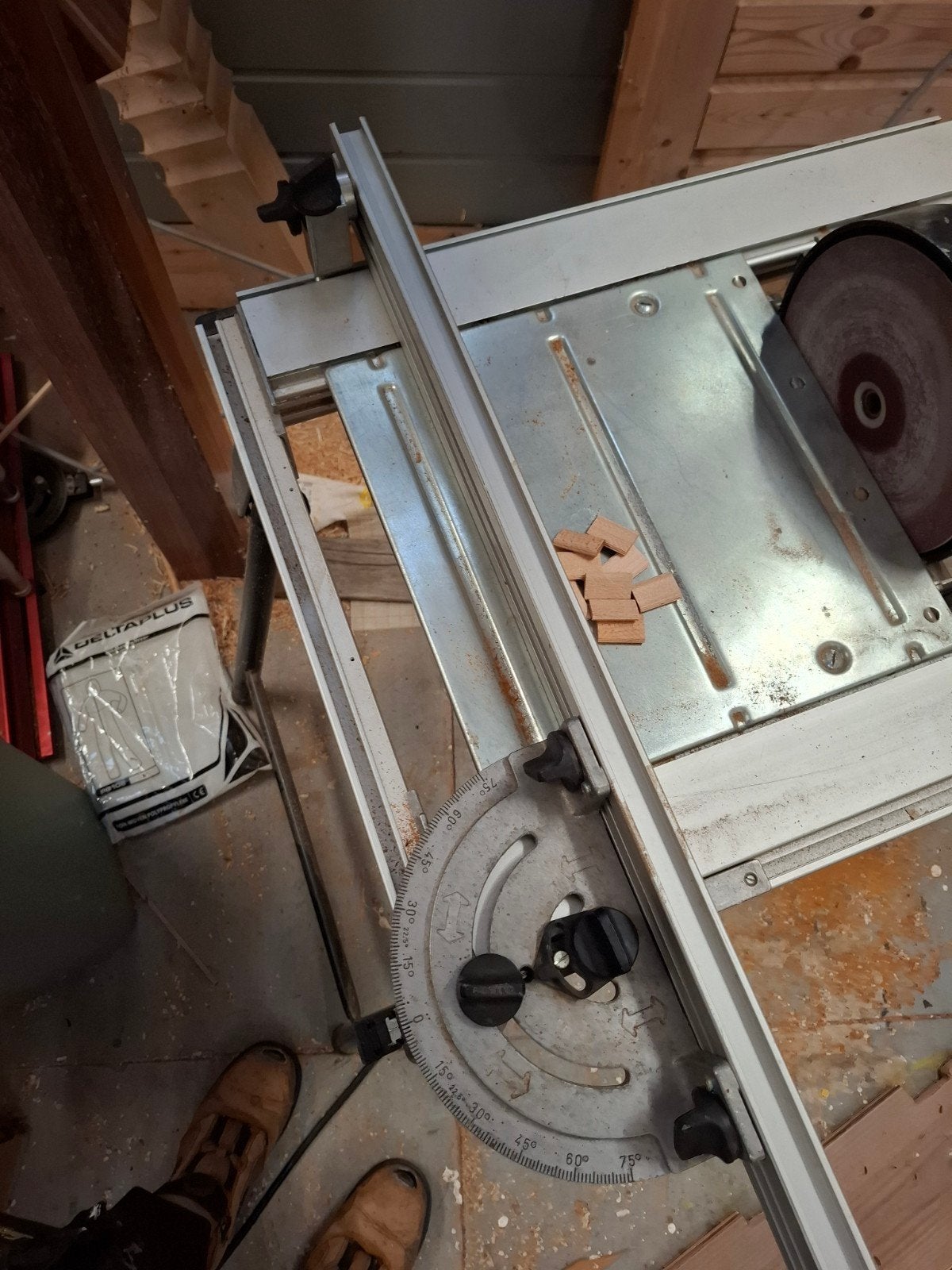 festool basistafel geleider met klem, Ophalen of Verzenden, 1200 watt of meer, 30 tot 70 mm