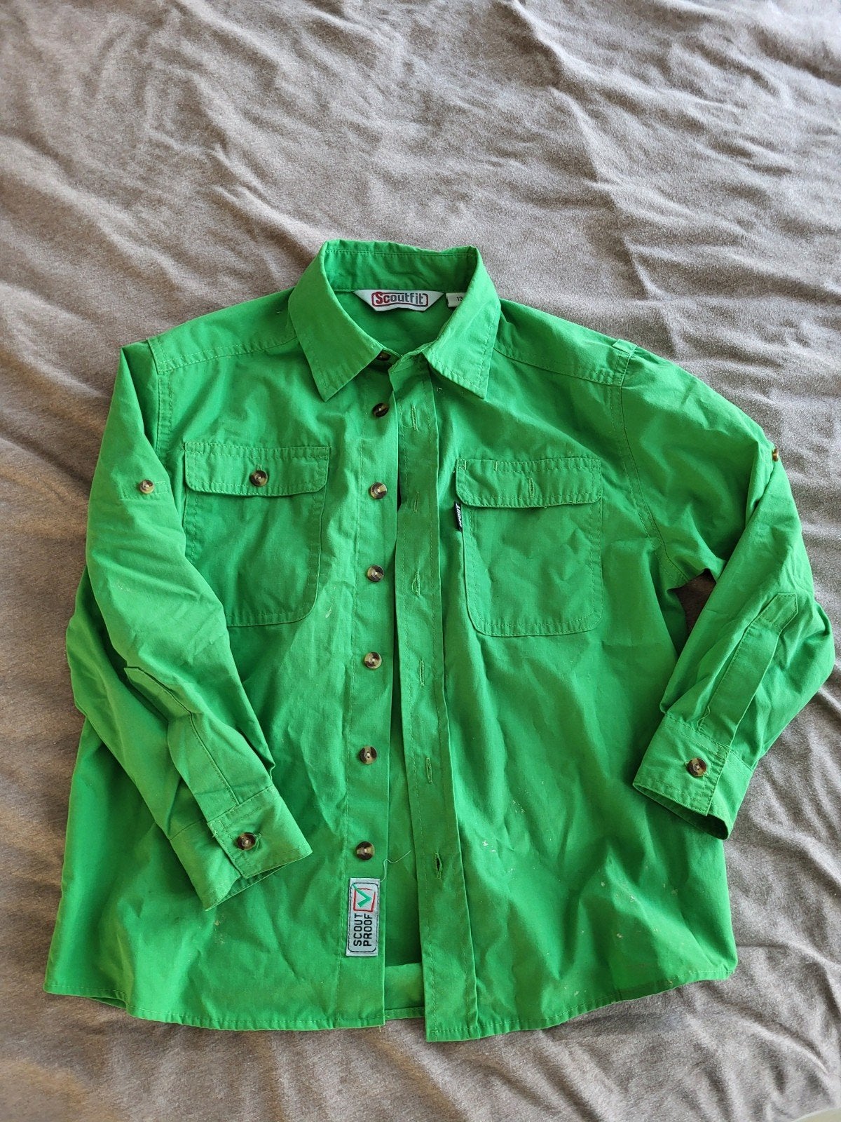 welpen scouting blouse 134 zonder insignes, Ophalen of Verzenden, Zo goed als nieuw, Kleding