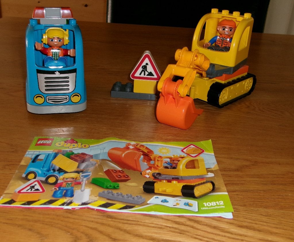 Duplo Lego 10812 met beschrijving. Werk in uitviering, Kinderen en Baby's, Speelgoed | Duplo en Lego, Gebruikt, Duplo, Complete set