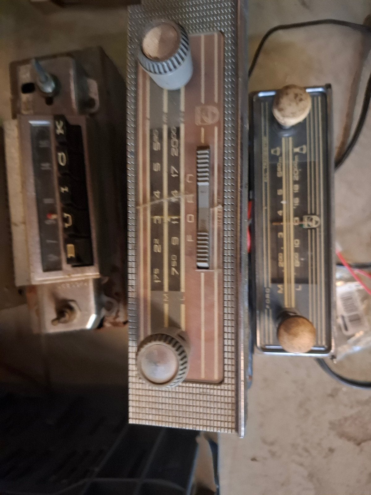 Vintage Autoradio's - Ford, Philips, Buick - Klassieke Auto, Auto diversen, Ophalen of Verzenden, Gebruikt