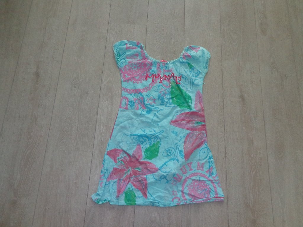 Leuke meisjesjurk van muy malo, maat 152, Ophalen of Verzenden, Gebruikt, Meisje, Jurk of Rok