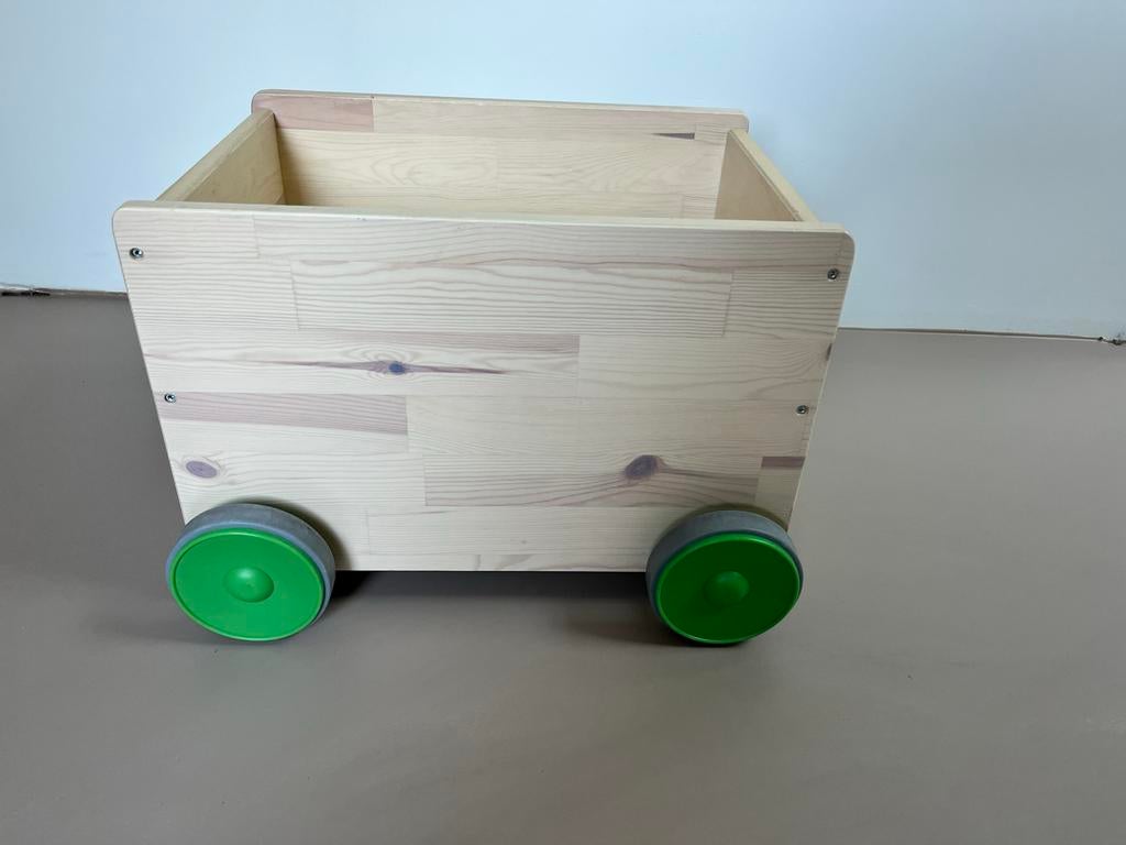 IKEA Flisat 2x  opbergkist op wielen voor speelgoed, Kinderen en Baby's, Speelgoed | Houten speelgoed, Ophalen, Zo goed als nieuw