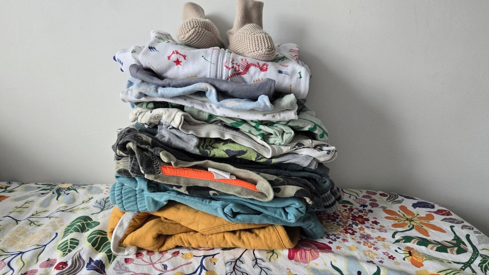 23 stukjes baby kledingpakket jongen maat 62 - Diverse, Broekje, Zo goed als nieuw, Jongetje, Diverse merken