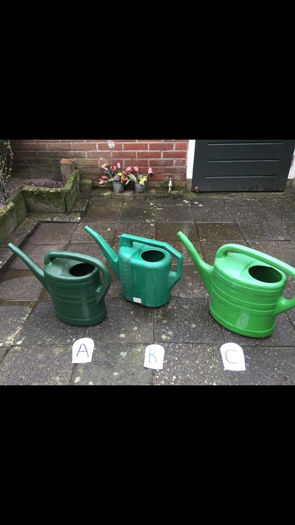 Diverse gieters of hogedrukreiniger, Ophalen of Verzenden, Zo goed als nieuw, Kunststof