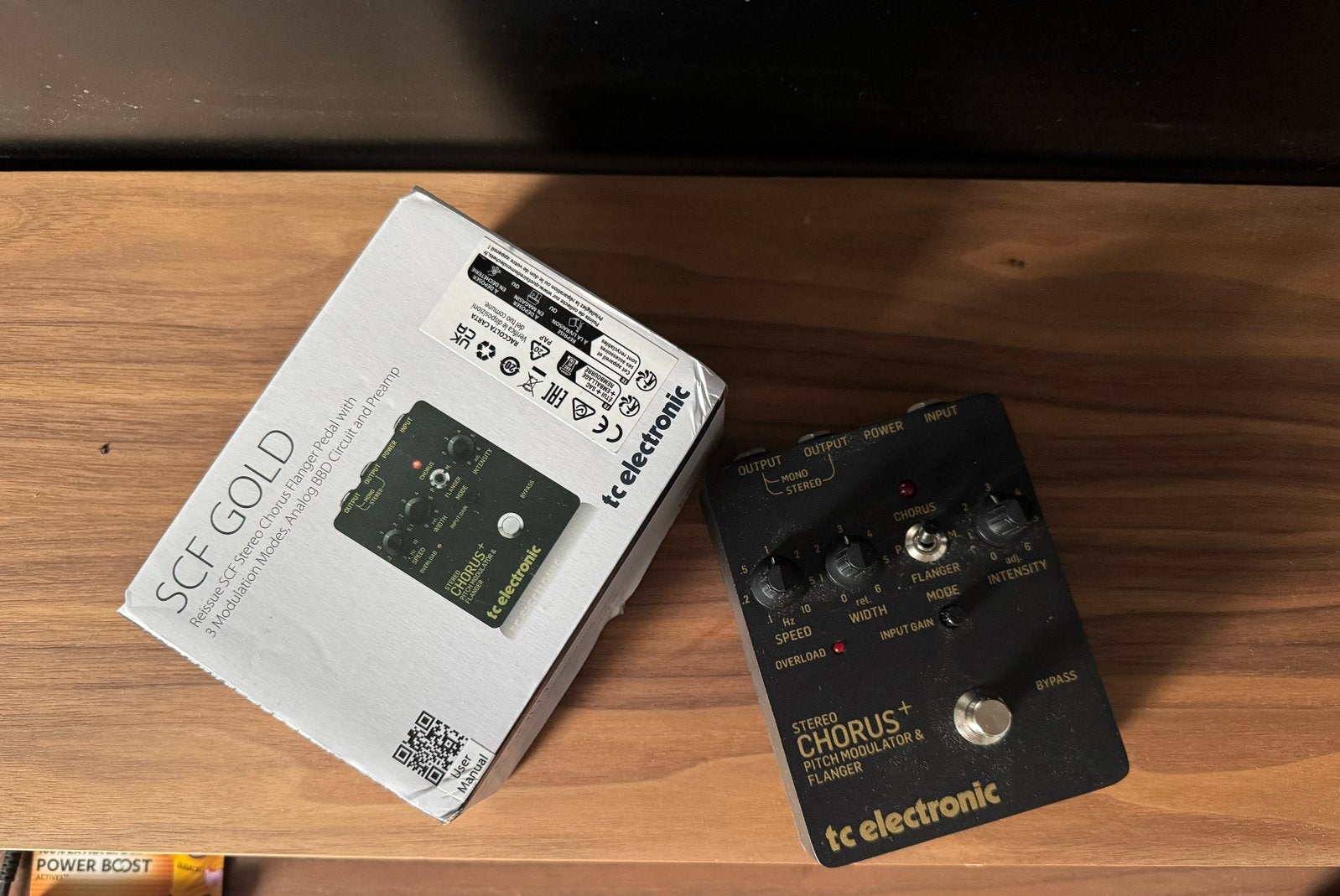 TC Electronic SCF Stereo Chorus Flanger Gold, Muziek en Instrumenten, Ophalen of Verzenden, Zo goed als nieuw, Chorus