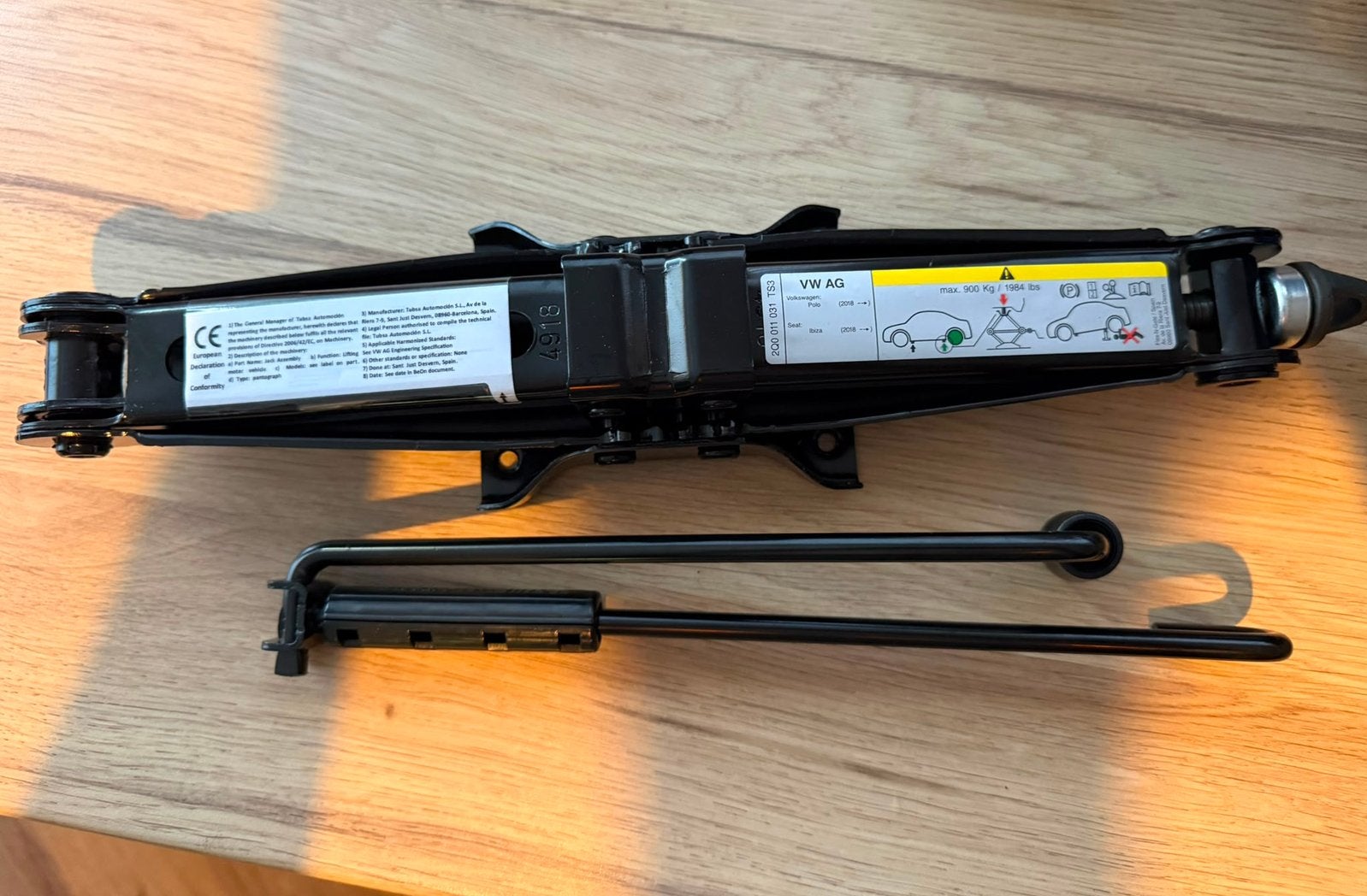 Krik, nieuw, Auto diversen, Krikken, Ophalen, Nieuw, Manueel, Schaarkrik
