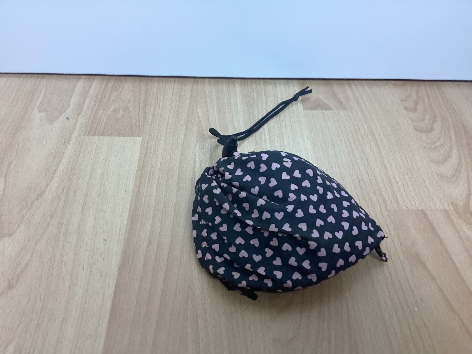 Regenhoes - zwart met hartjes nieuw, Ophalen of Verzenden, Zo goed als nieuw