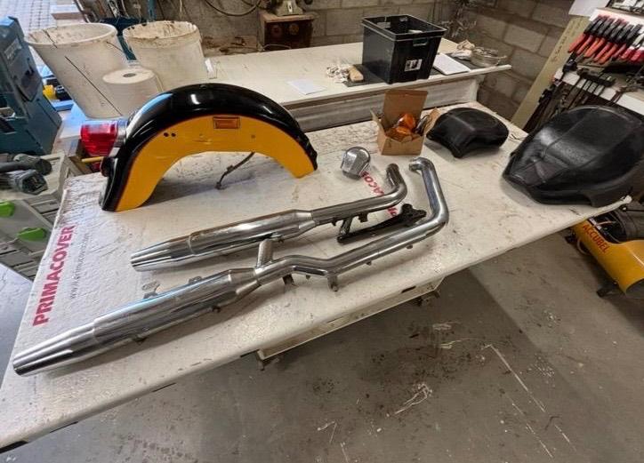 Harley Davidson Fatboy 1ste eigenaar model 2000, Motoren, Motoren | Harley-Davidson, Particulier, Chopper
