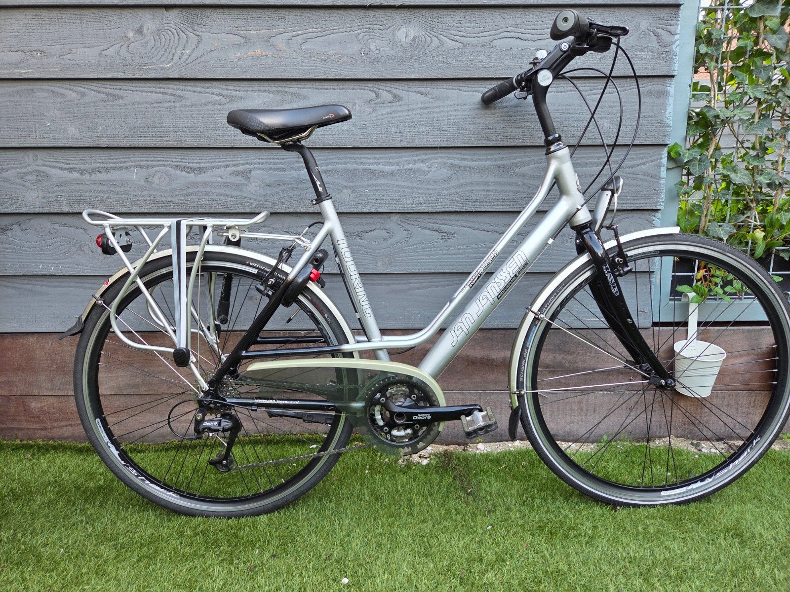 Prachtige Janssen Transalpine 53 cm, Fietsen en Brommers, 28 inch, Velgrem, Meer dan 20 versnellingen, Ophalen