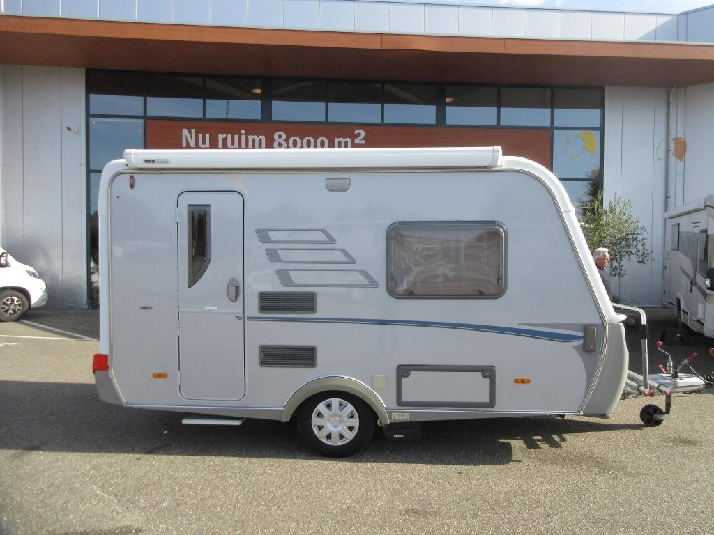 Eriba Nova GL 390 COMPACT MET EINDKEUKEN, Caravans en Kamperen, Overige typen, Fietsenrek, Tot en met 2, Eriba