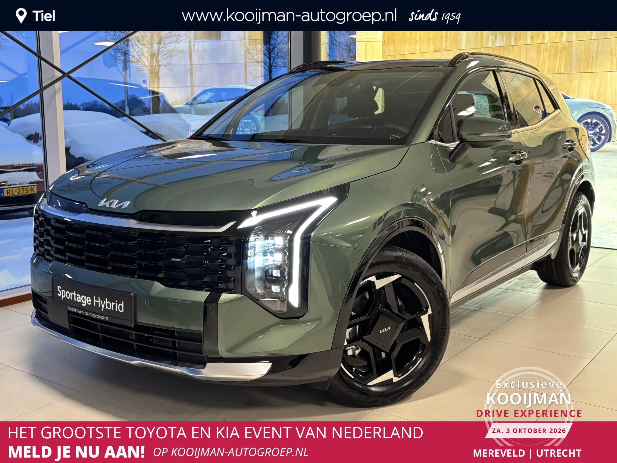 Kia Sportage 1.6 T-GDi Hybrid DynamicPlusLine Nu €4.500,-