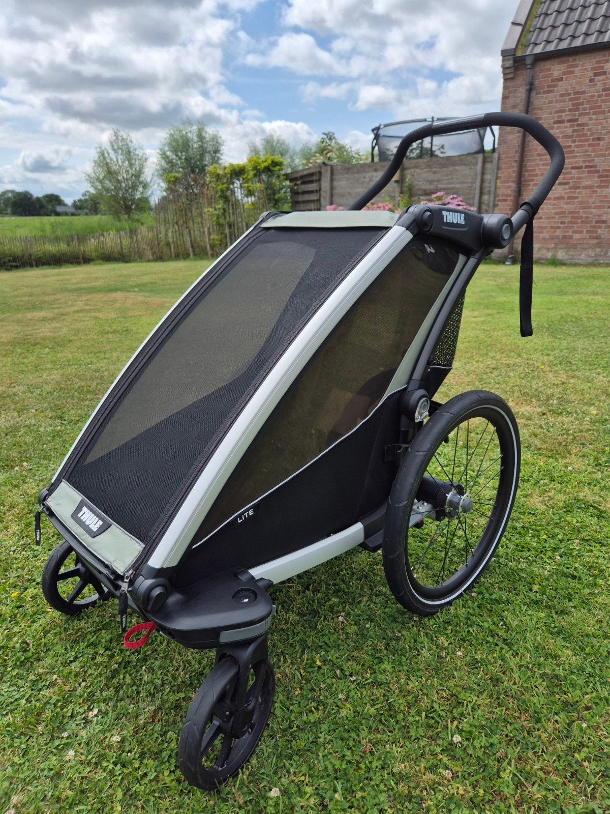 Thule Chariot Lite 1 - fietskar/wandelwagen, Ophalen, Zo goed als nieuw