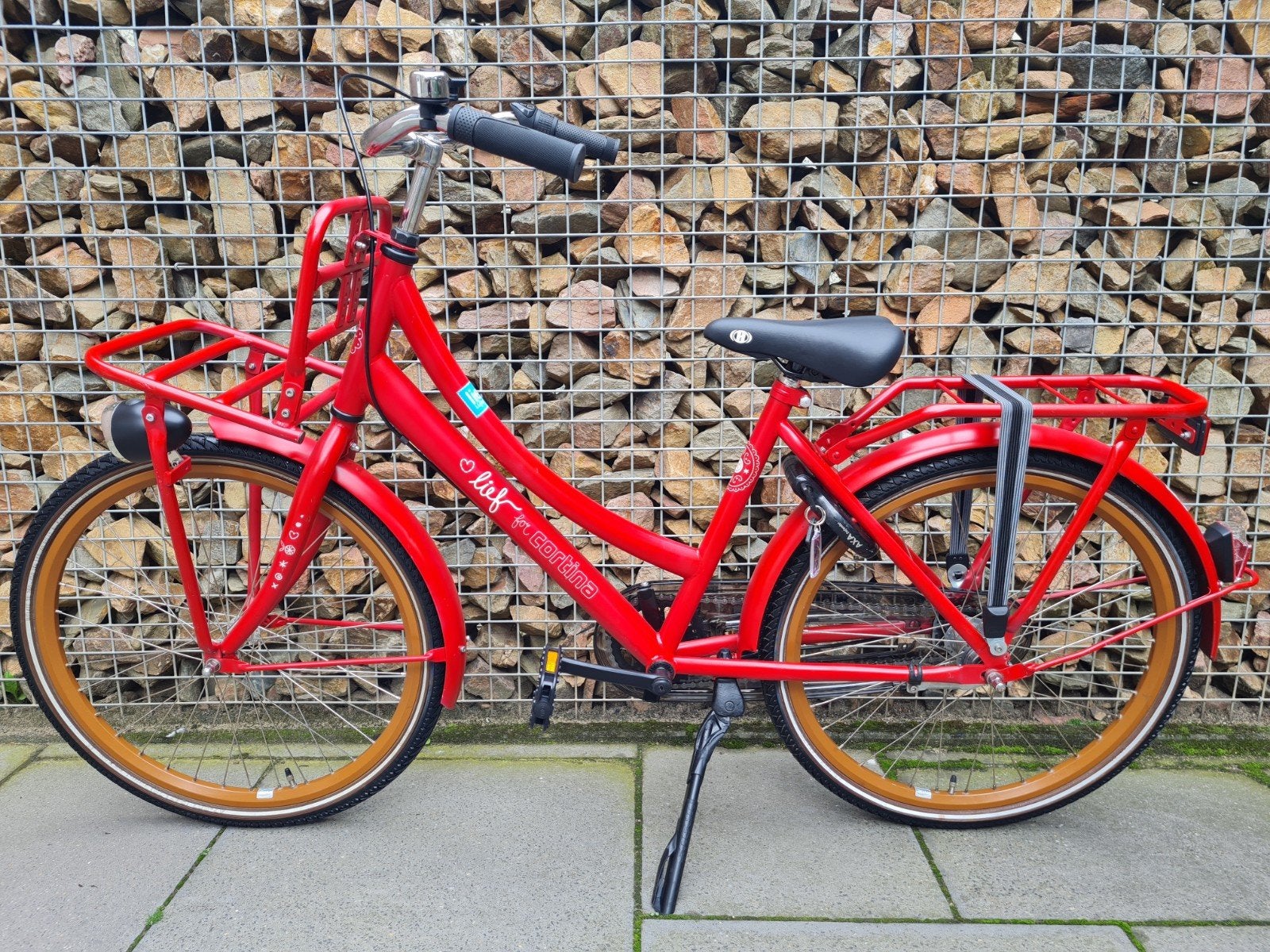 Nette 24" Cortina U4/Lief meisjesfiets 3 versn. (nagekeken), Ophalen, Terugtraprem, 24 inch, Versnellingen
