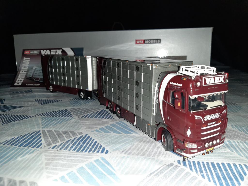 Wsi Scania Vaex vee-combi, Hobby en Vrije tijd, Modelauto's | 1:50, Ophalen of Verzenden, Nieuw, Bus of Vrachtwagen, Wsi