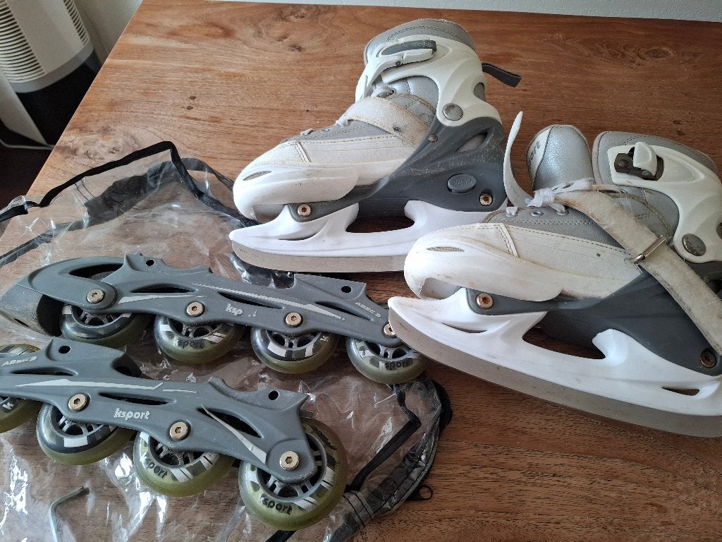 hockeyschaatsen kd sport mt 34-37, Sport en Fitness, Schaatsen, Gebruikt, IJshockeyschaatsen, Ophalen, Overige merken