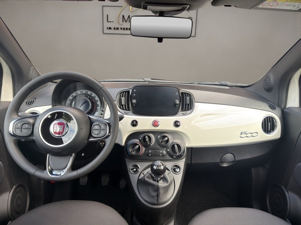 Fiat 500C 1.0 Hybrid Club 2023 WIT | Cabrio | Apple CarPlay, Keurmerk '100% Onderhouden', 12 maanden, Stof, Gebruikt