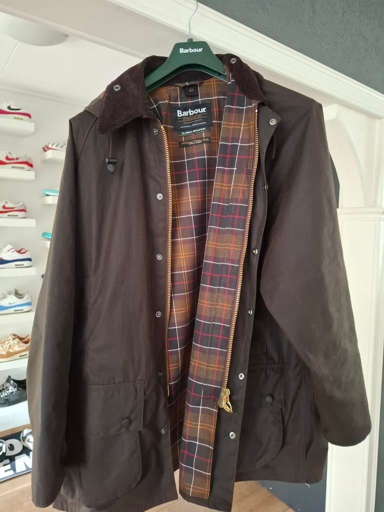 Barbour beaufort xxxl, Kleding | Heren, Barbour, Ophalen of Verzenden, Groen, Jas of Mantel