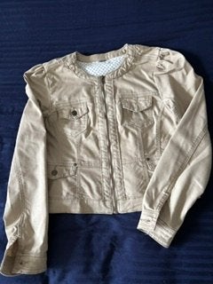 jasje maat L, Beige, Maat 42/44 (L), Ophalen of Verzenden, Zo goed als nieuw