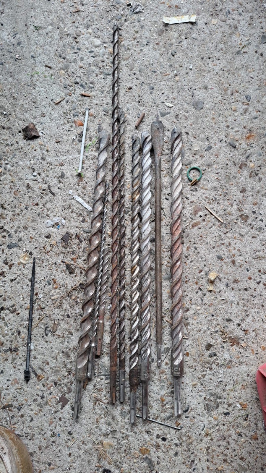 Diverse SDS boorhamer boren set, Ophalen, Gebruikt, Overige typen