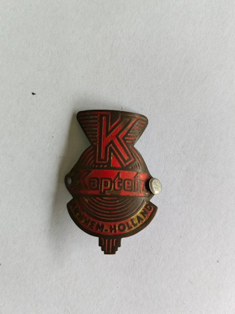 1394 fietsplaatje kaptein, Verzenden, Overige typen
