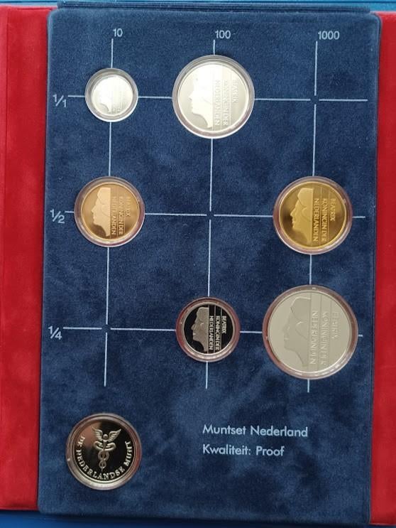 Jaarset Nederland 1995 Proof, Postzegels en Munten, Munten | Nederland, Verzenden, Koningin Beatrix, Overige waardes, Setje
